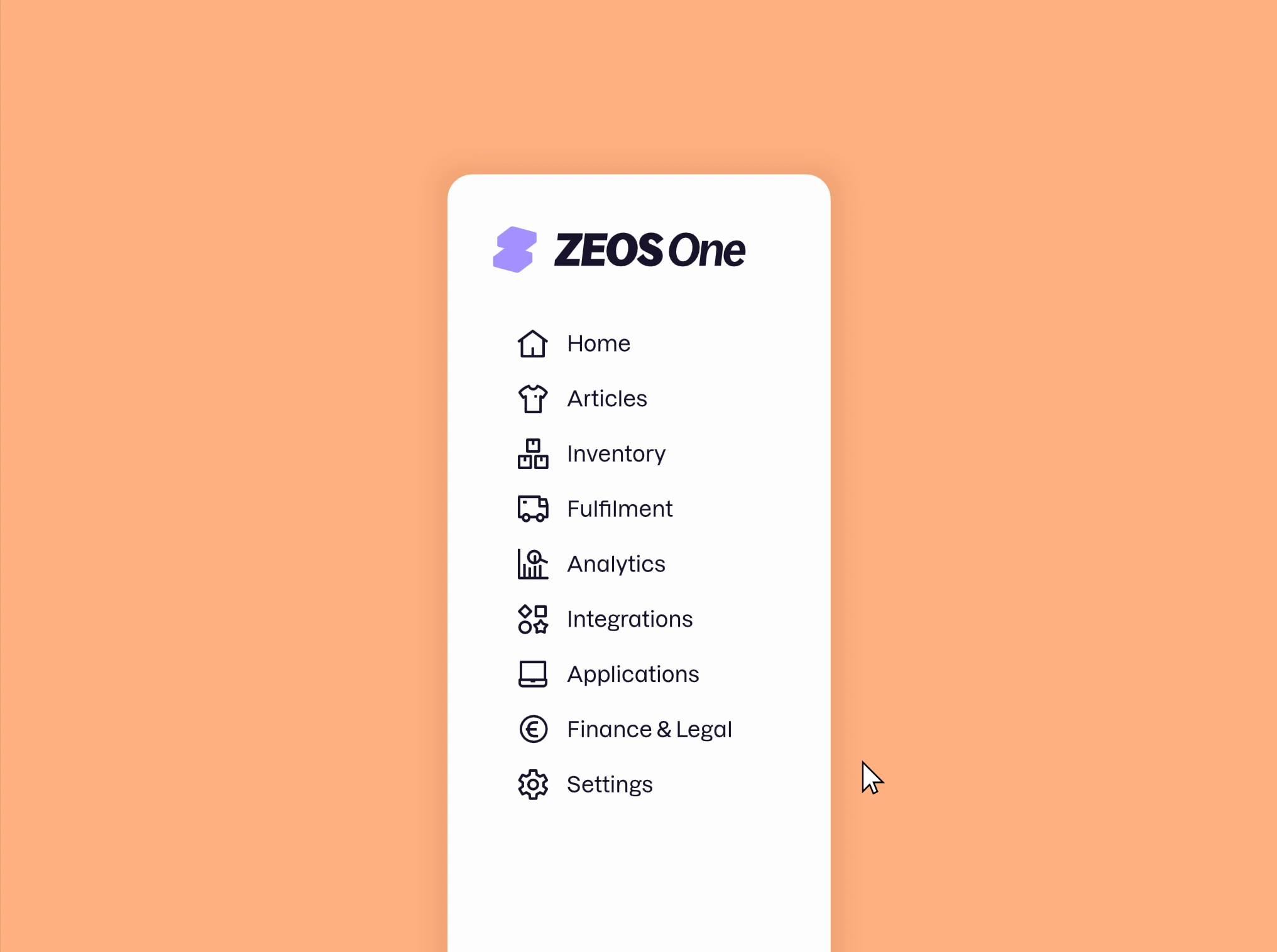 ZEOS Information Artchitecture Preview